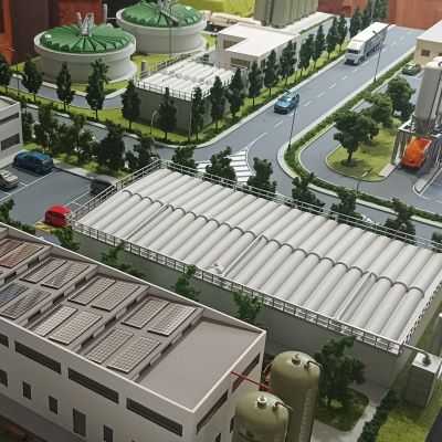 modello plastico coperture e silos vetroresina