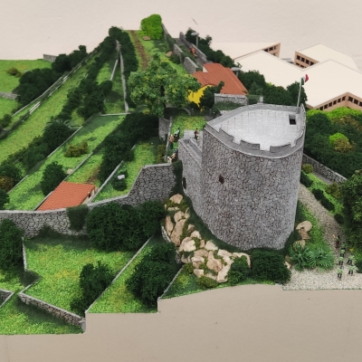 Modello plastico Castello di Chiavari